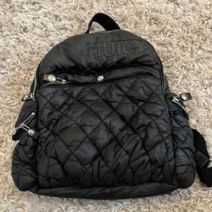 Juicy Couture quilted backpack